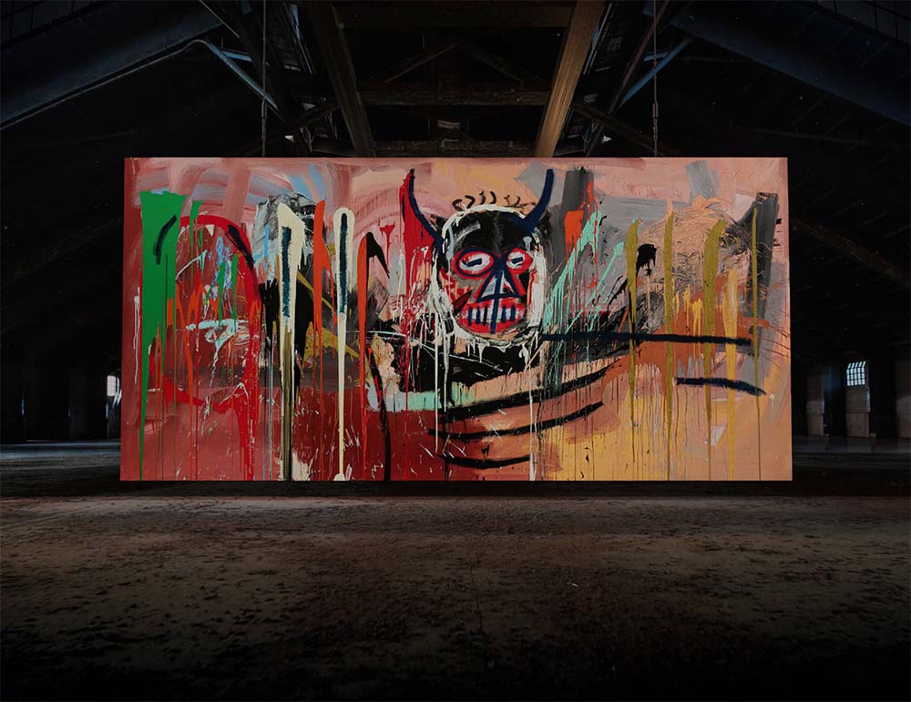 This Basquiat Painting Owned by Maezawa Could Fetch More Than $70 Million at Auction
