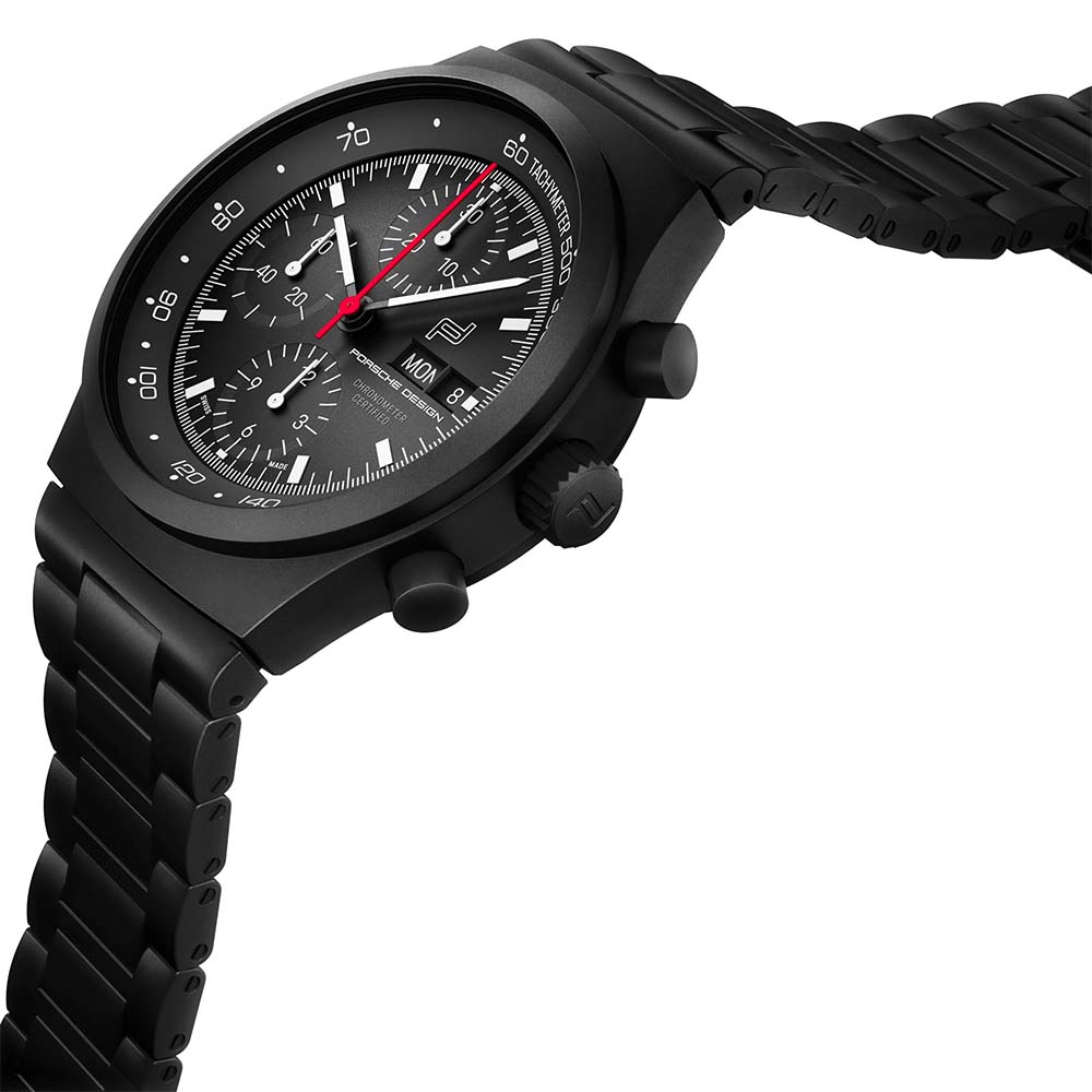 Porsche Design Chronograph 1 All Black Numbered Edition Is An Interesting Surprise