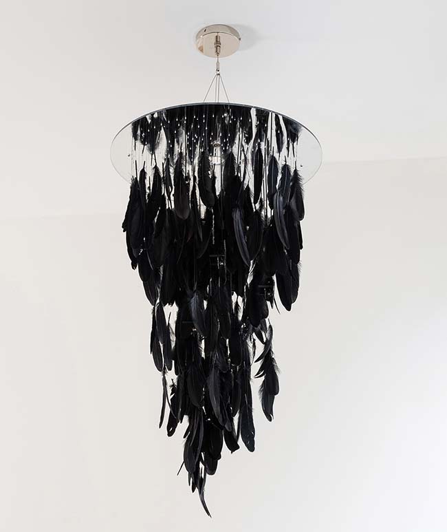 This Elegant Eco Plume Solar Chandelier Is A Unique Touch Every House Needs