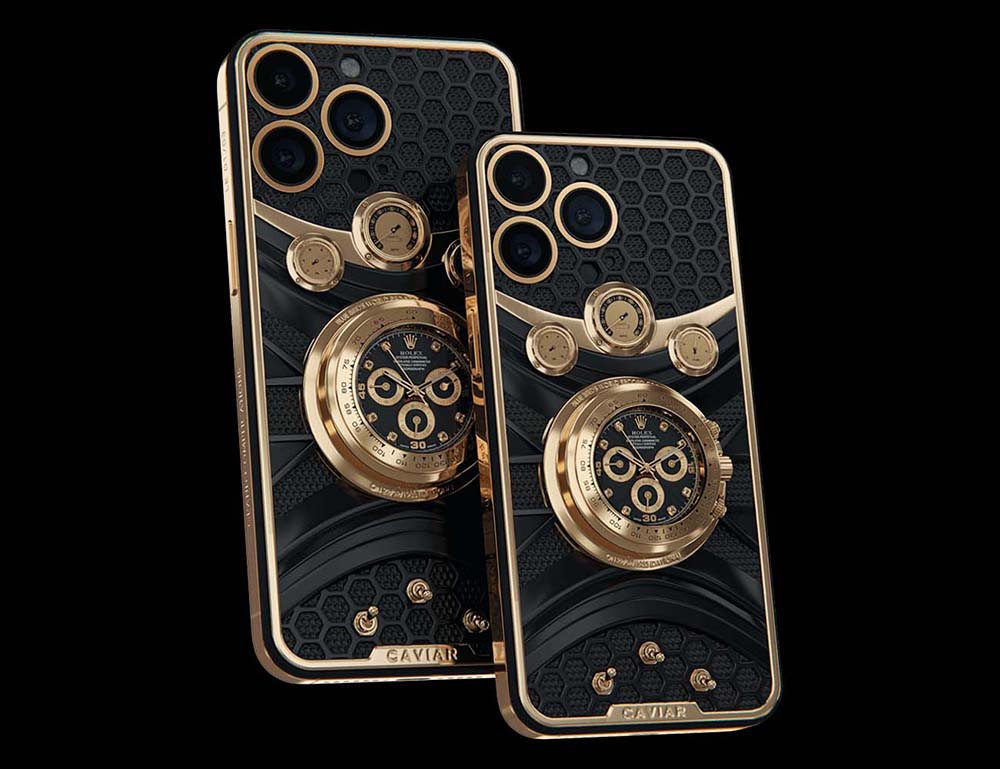 This Caviar Grand Complications iPhone 14 With A Rolex Daytona On It Will Set You Back $133,670