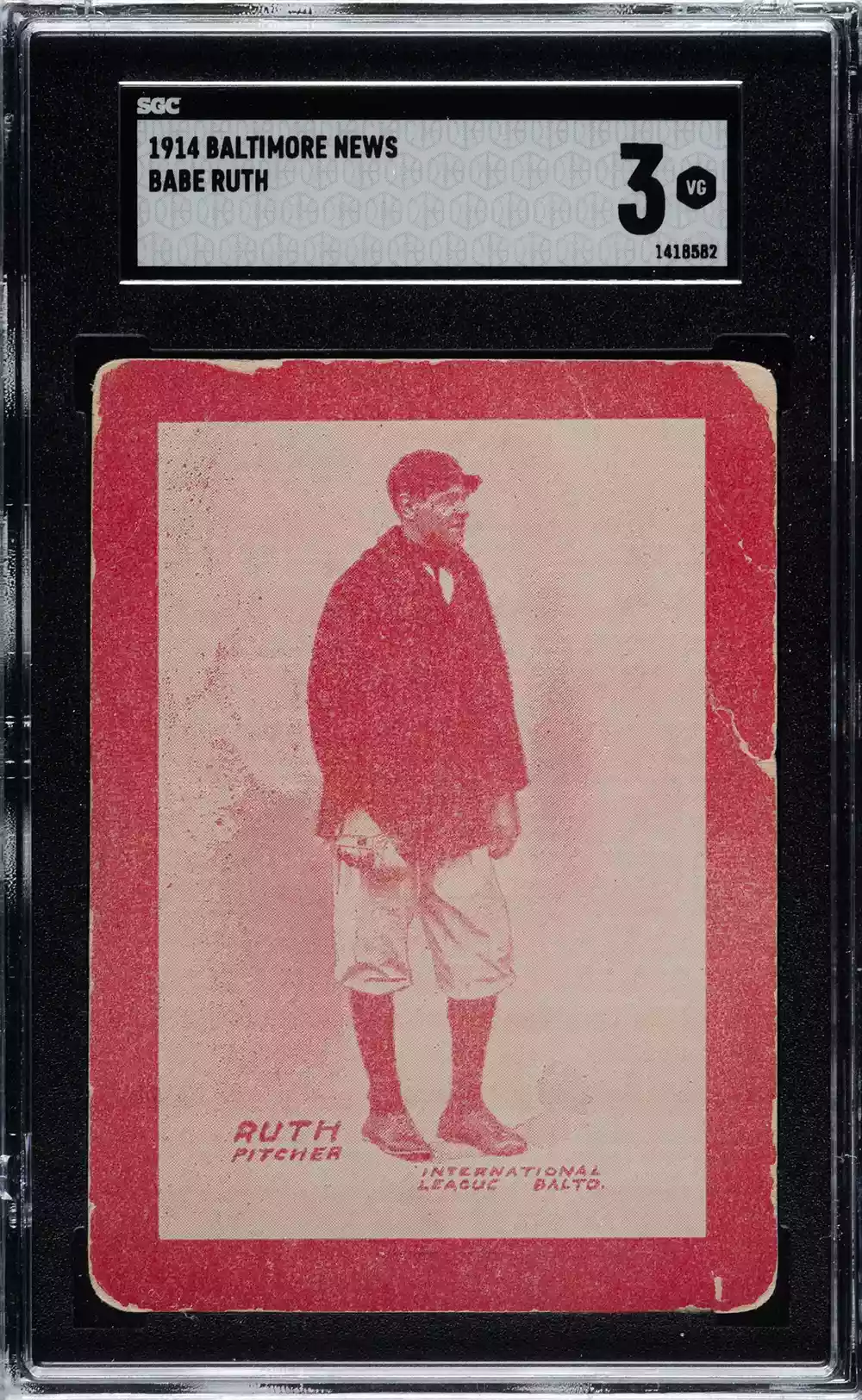 1914 Babe Ruth Rookie Card