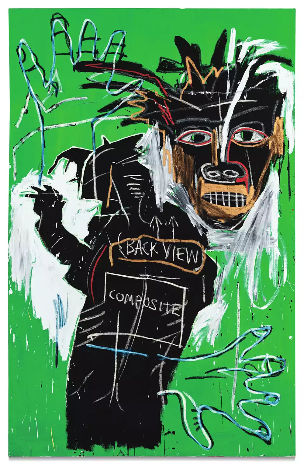 Jean-Michel Basquiat, Self-Portrait as a Heel 1982