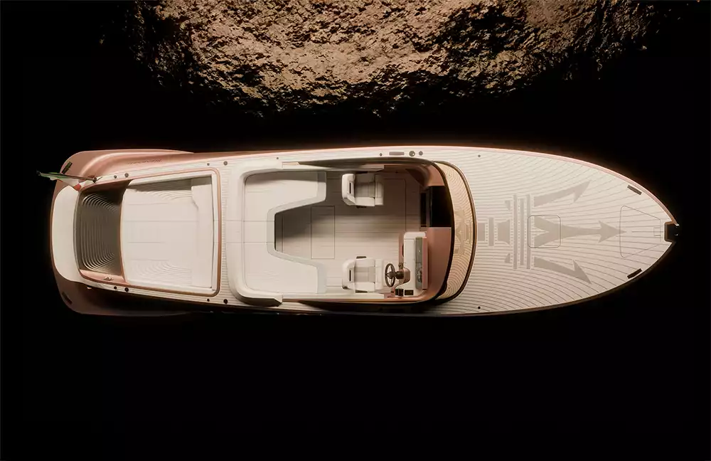 Maserati Tridente Electric powerboat