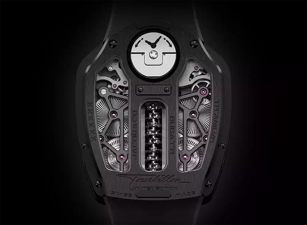 Bugatti Tourbillon caseback