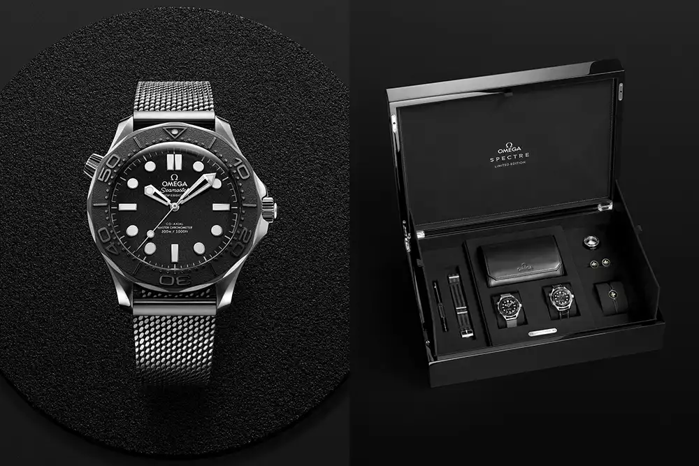 Omega Seamaster Diver 300M Spectre watch ref 210.30.42.20.01.023 with collector boxset